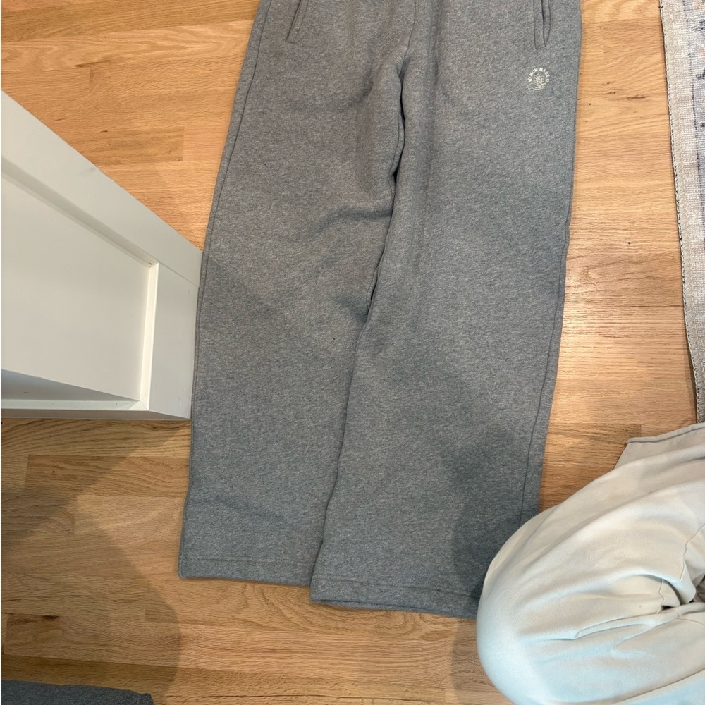 Gray Track Pants